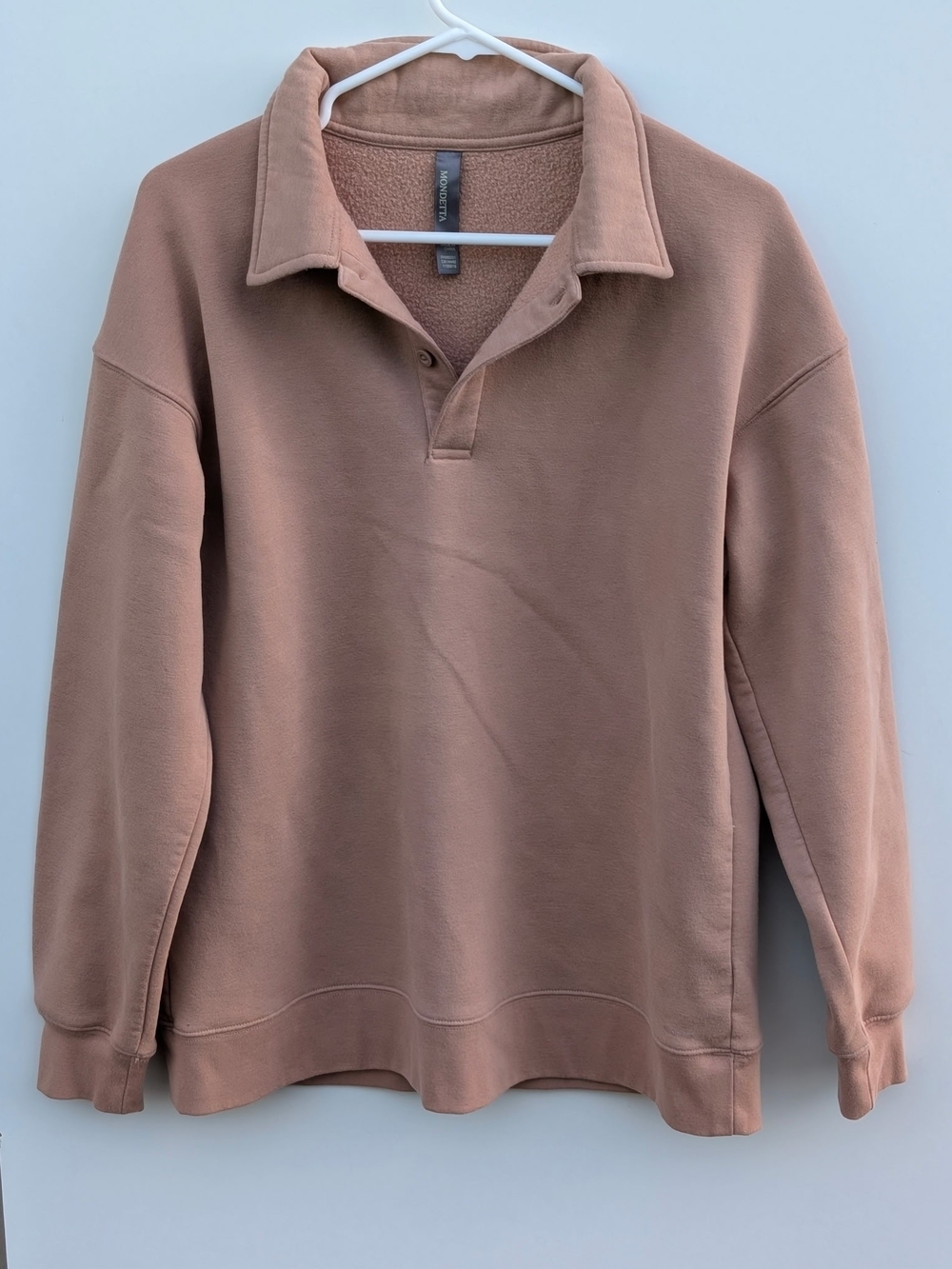Women's Mondetta Polo Sweatshirt M